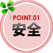 POINT.01 安全